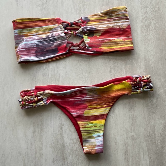 SAN LORENZO Braided Reversible Bikini - Picture 14 of 14